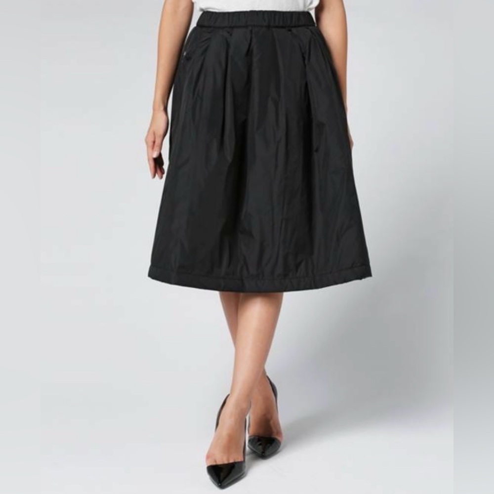 ACNE STUDIOS Pimlico Paw15 Puff Midi Skirt w/ Zips